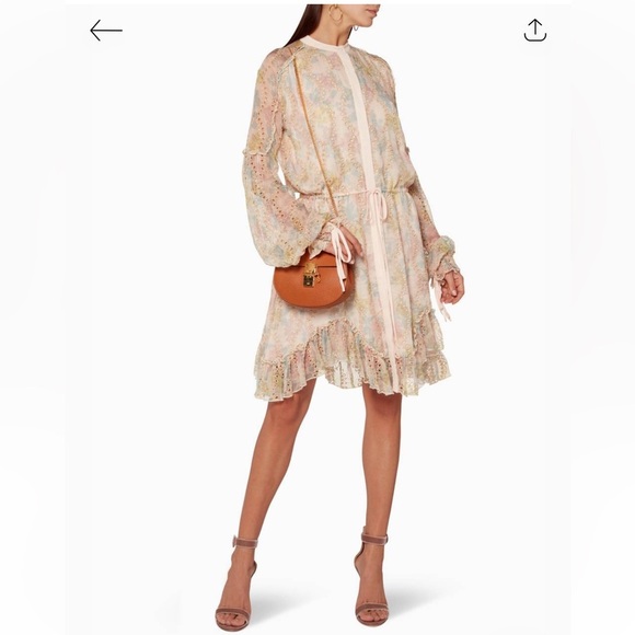 $747! 🔥 We Are Kindred Isabella Asymmetric dress Light Pink - Picture 8 of 11